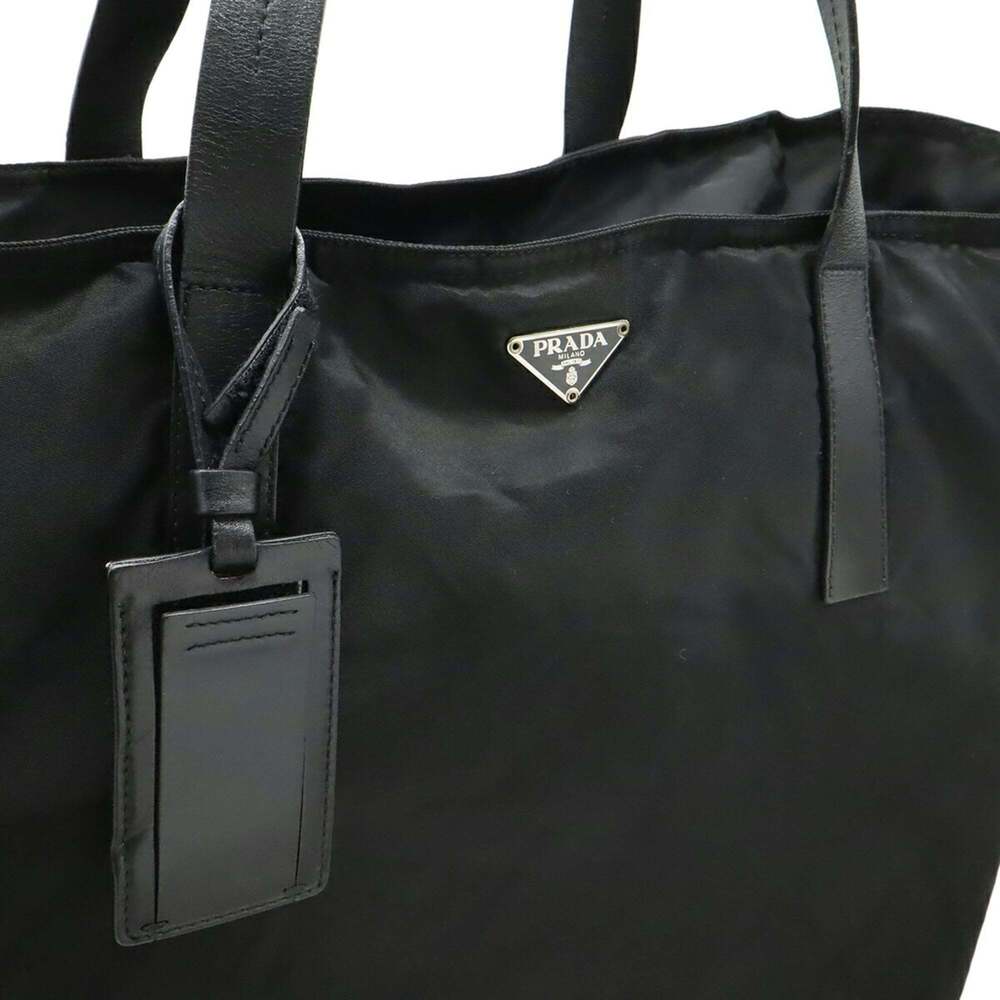 PRADA Black Leather Shoulder Bag - Picture 10 of 10